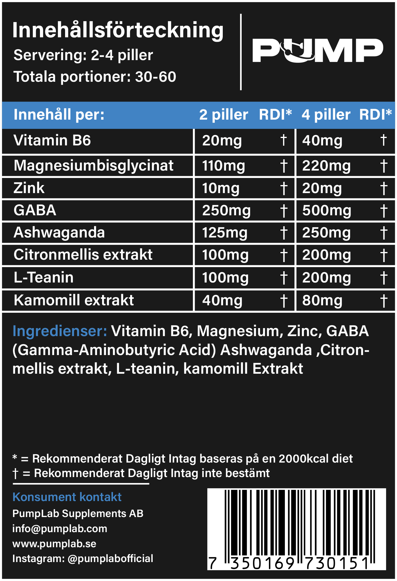 CURIUM - Sleeping Aid Formula