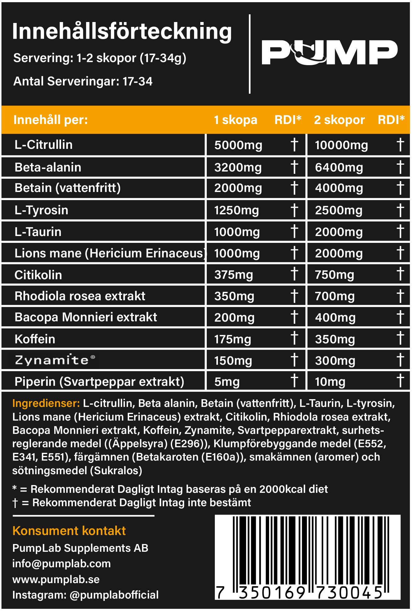URANIUM - Full Stim Preworkout
