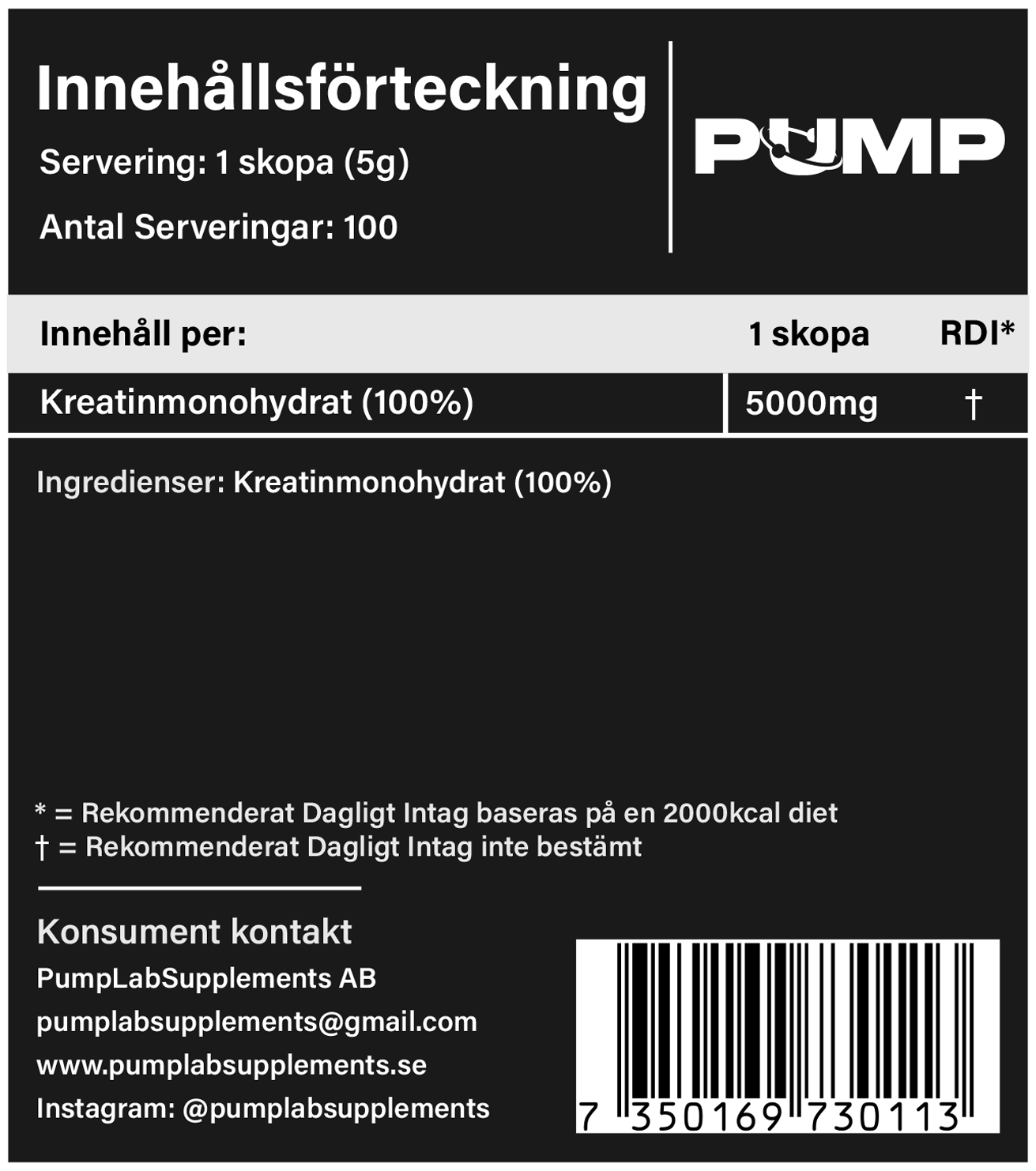 XENON - Creatine Monohydrate