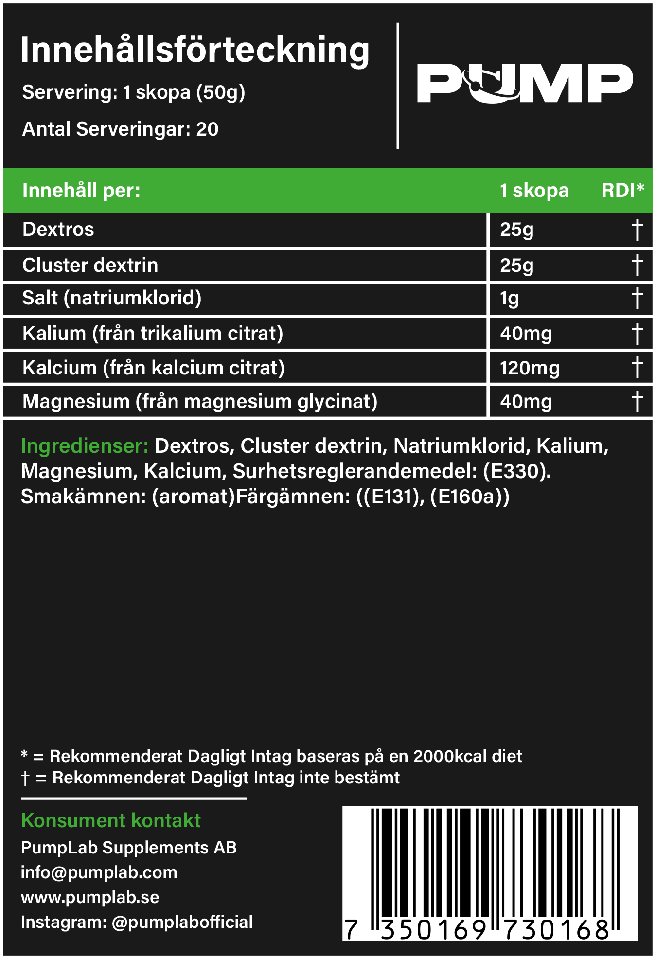 HYDROGEN - Post-workout Formula