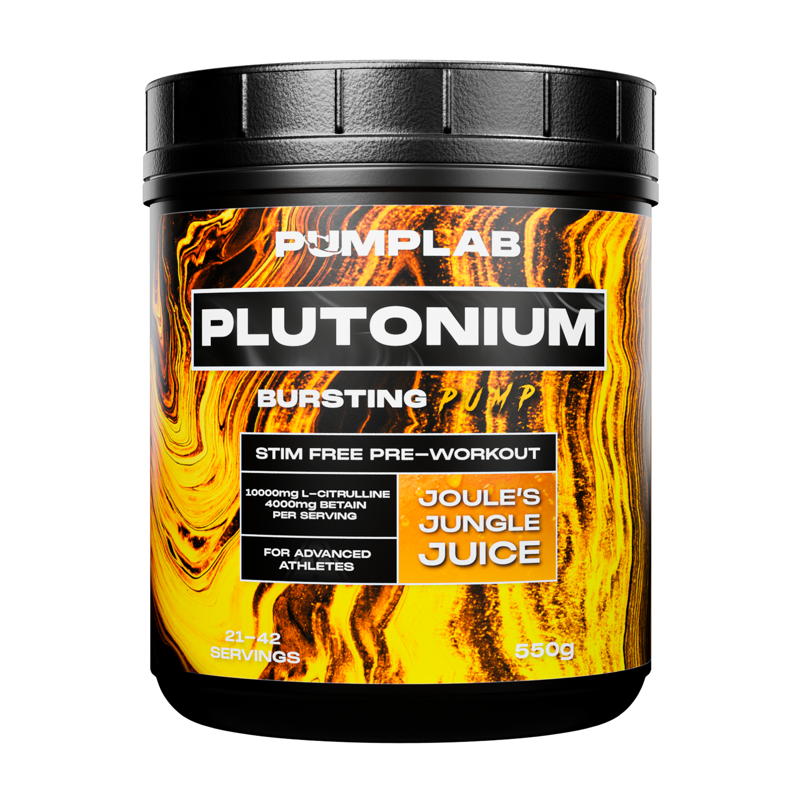 PLUTONIUM - Stim free Preworkout