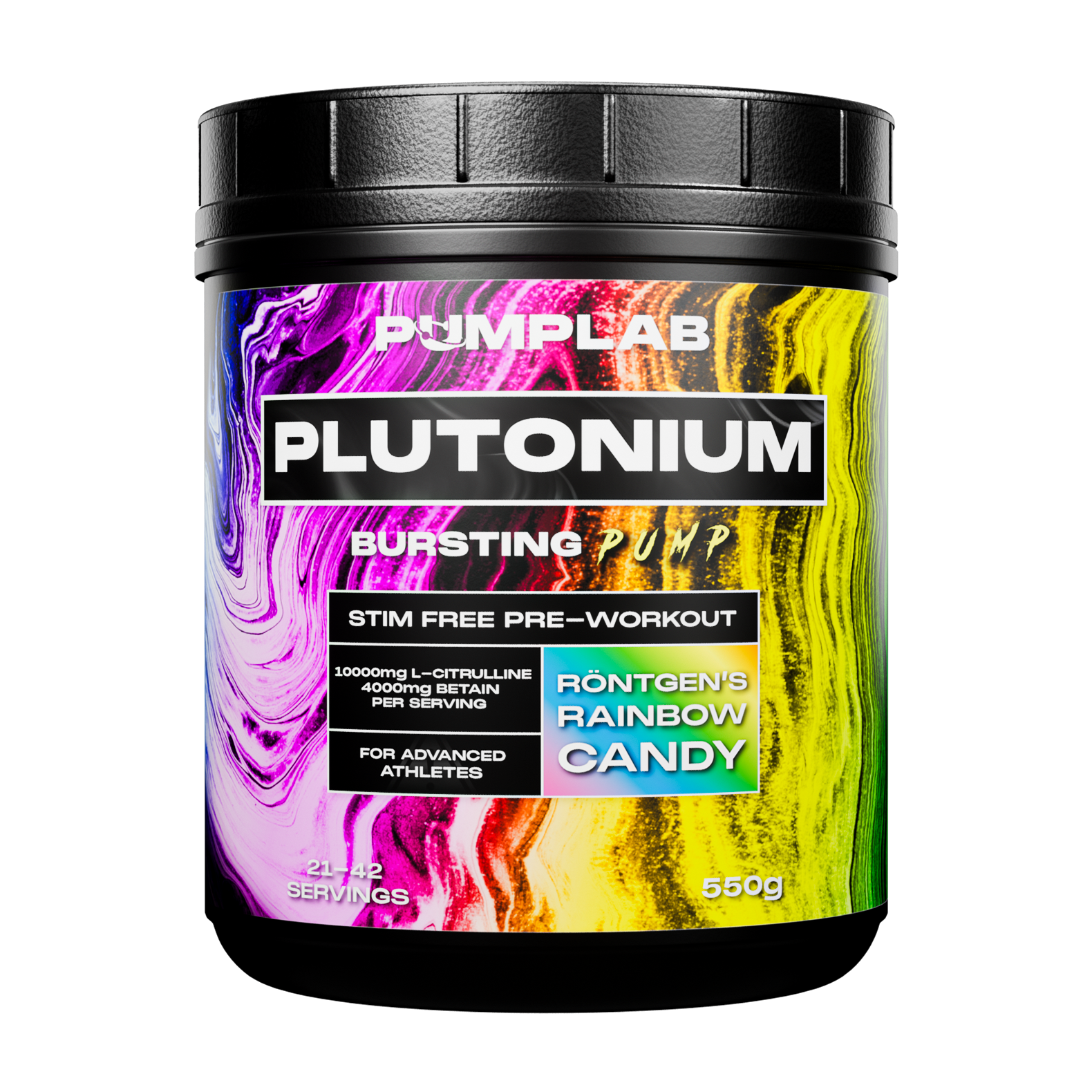 PLUTONIUM - Stim free Preworkout