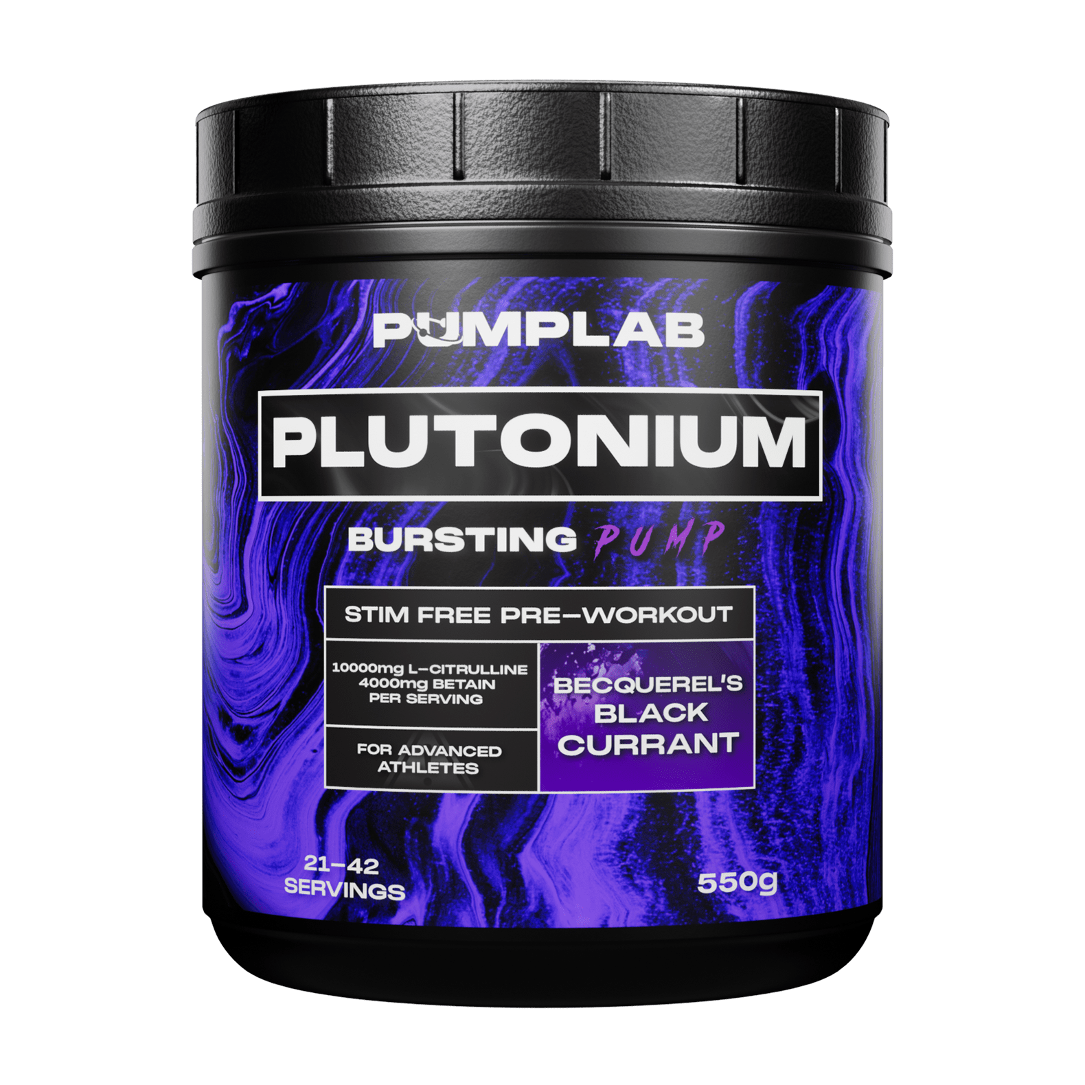 PLUTONIUM - Stim free Preworkout