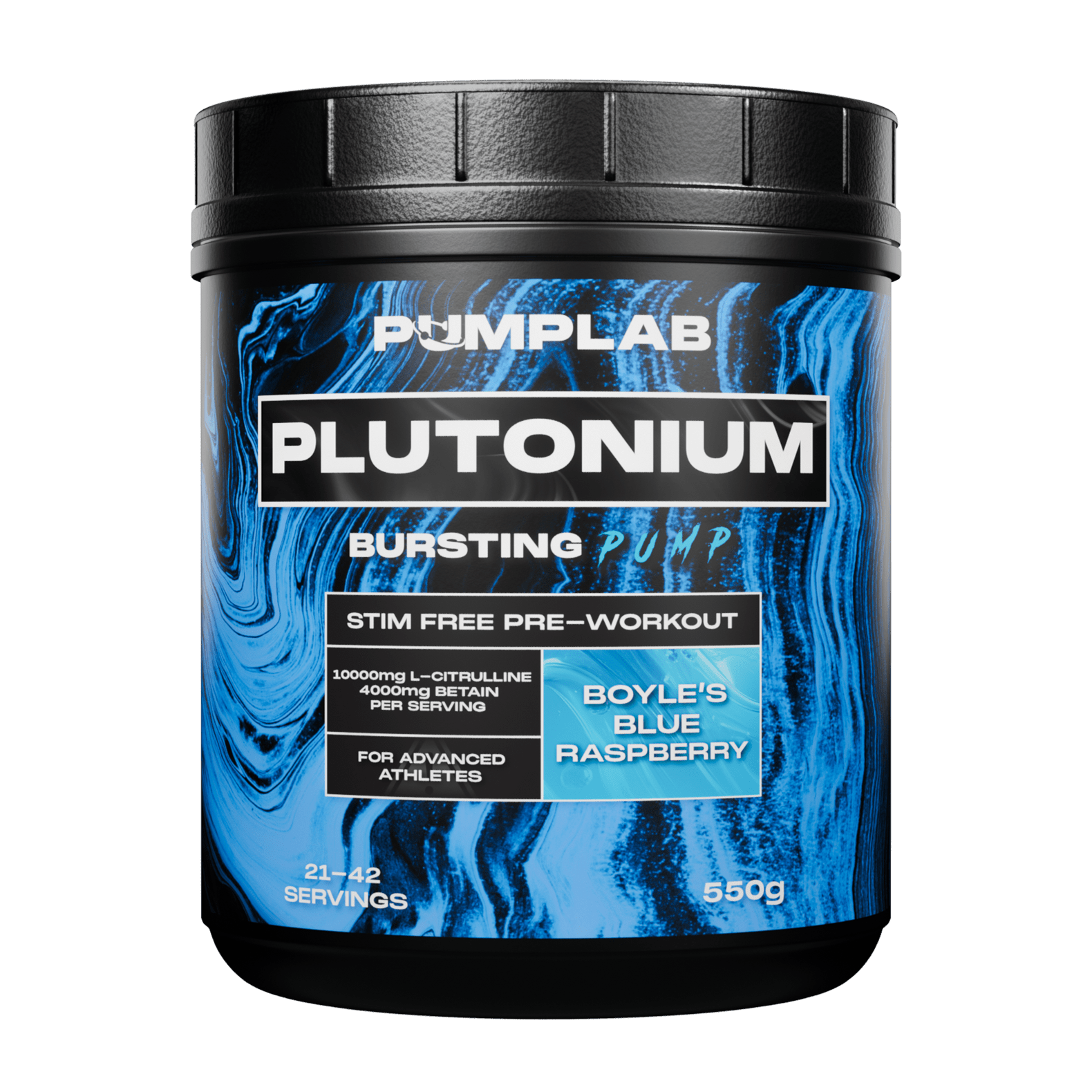 PLUTONIUM - Stim free Preworkout