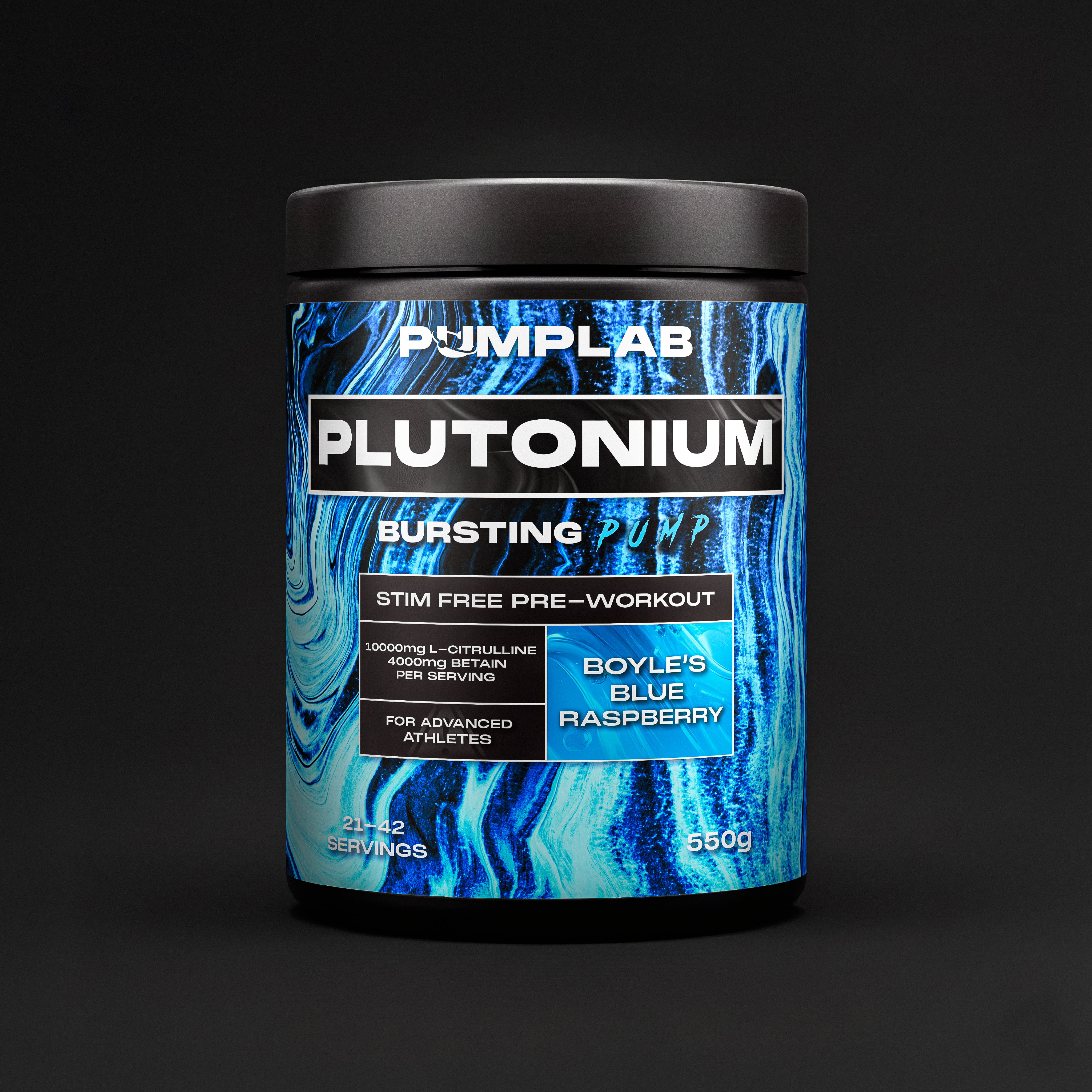PLUTONIUM - Stim free Preworkout