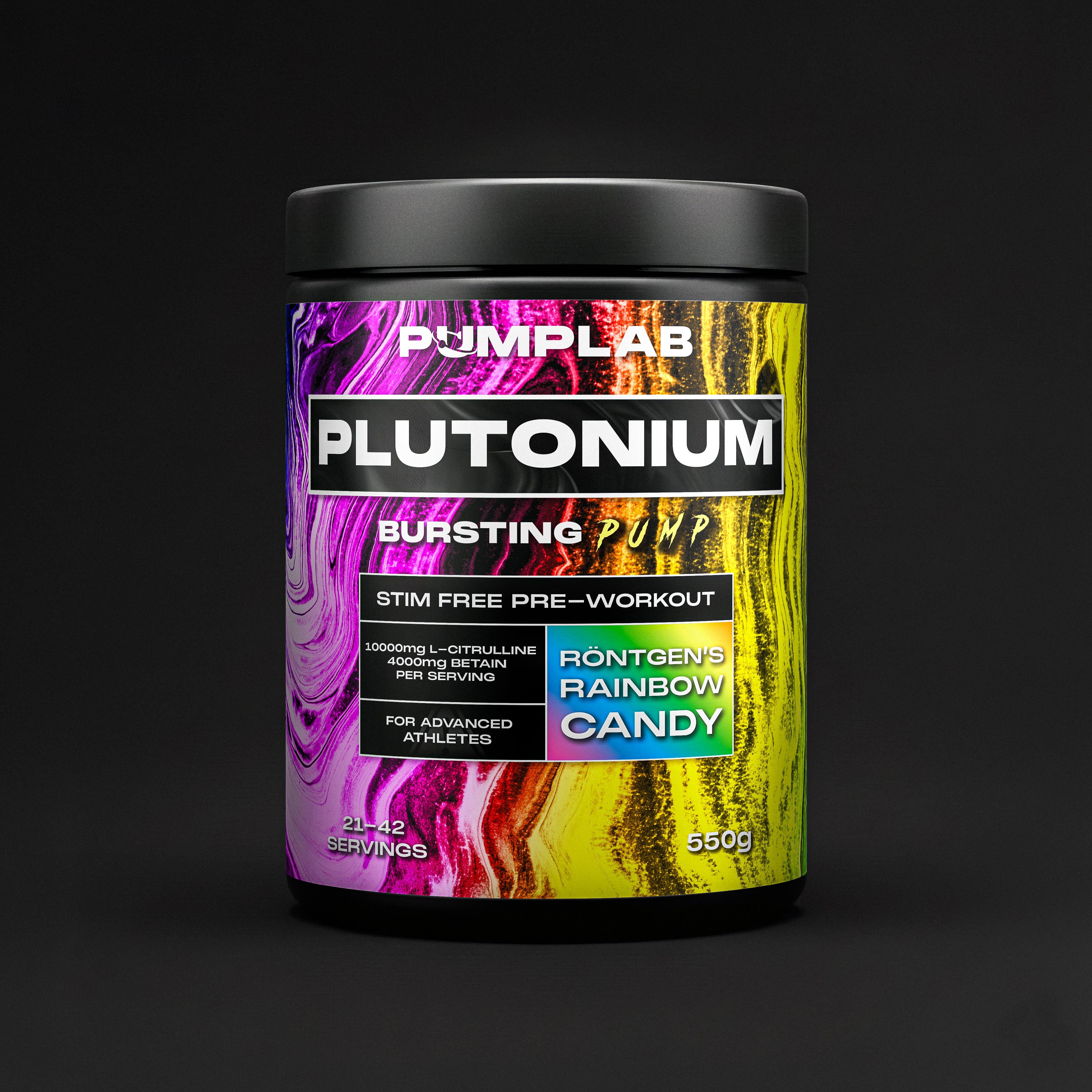 PLUTONIUM - Stim free Preworkout